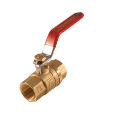 203880LF BRASS BALL VALVE THREADED 1/2 FIPT