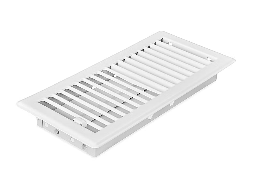 RG 0132 CEILING REGISTER 4 X 10 WHITE