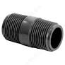 PVC PIPE NIPPLE SCH 80 GRAY 1/2",3/4",1"