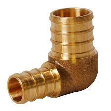 208341  BRASS PEX ELBOW  3/4 PEX X 1PEX