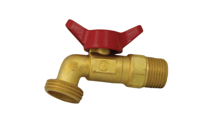 97034 GARDEN HOSE BIB 1/4 TURN 3/4CUMPT X 3/4 GARDEN HOSE