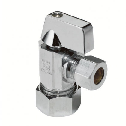 ANGLE BALL VALVE 5/8" X 3/8"0D COMPRESSION