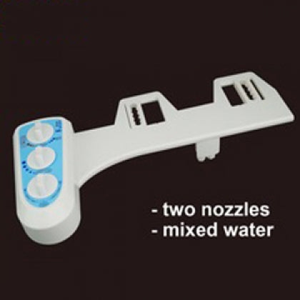 TOILET MOUNTED HYGIENE BIDET 2 NOZZLE COLD