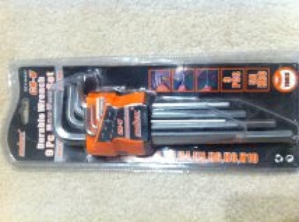 HEX ALLEN KEY 1.5-10MM LONG