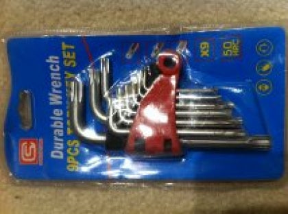 TORX ALLEN KEY 1.5-10MM