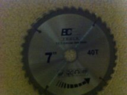 CIRCULAR SAW BLADE FOR WOOD 7" X 1" X 40T