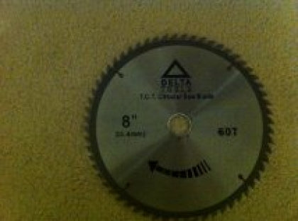 CIRCULAR SAW BLADE FOR WOOD 8" X 1" X 60T